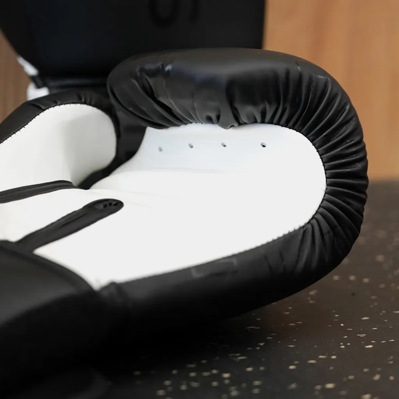 Guantes De Boxeo - Fibra Fitness Clásico (Negro)