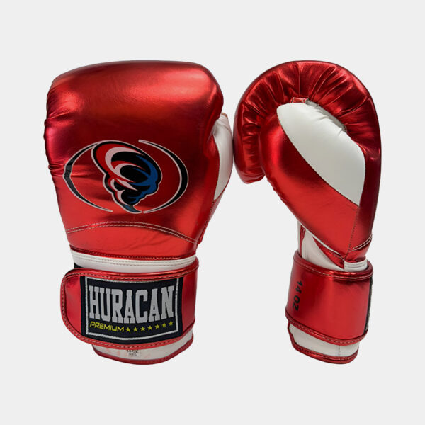 Guantes De Boxeo - Huracan Metalizado (Rojo)
