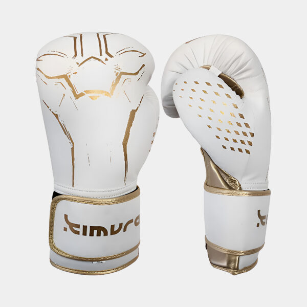 Guantes De Boxeo - Kimura Gladiador Pro (Blanco)