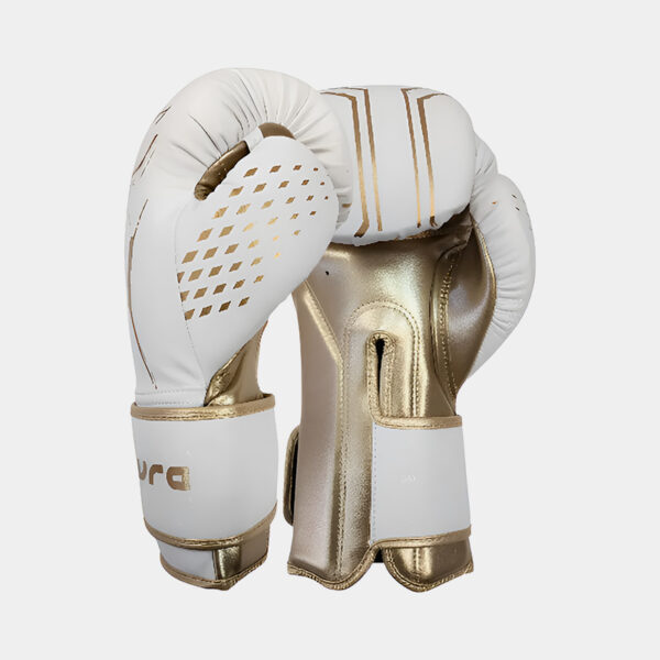 Guantes De Boxeo - Kimura Gladiador Pro (Blanco)
