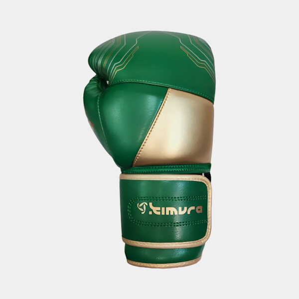 Guantes De Boxeo - Kimura (Verde/Dorado)
