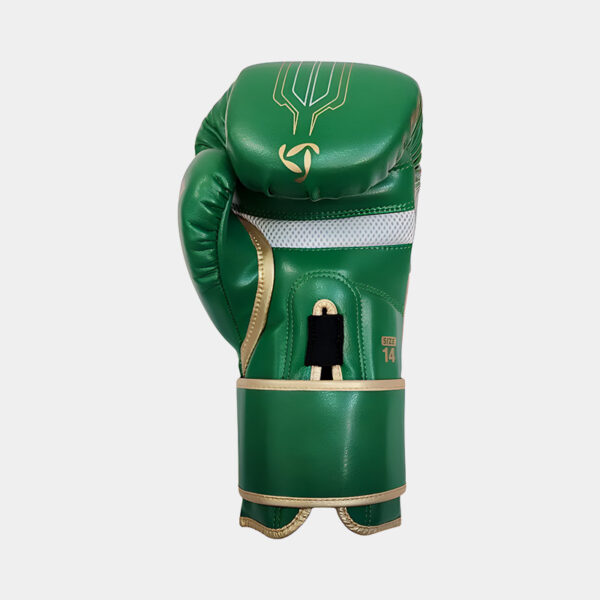 Guantes De Boxeo - Kimura (Verde/Dorado)
