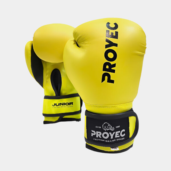 Guantes De Boxeo - Proyec Junior (Amarillo)