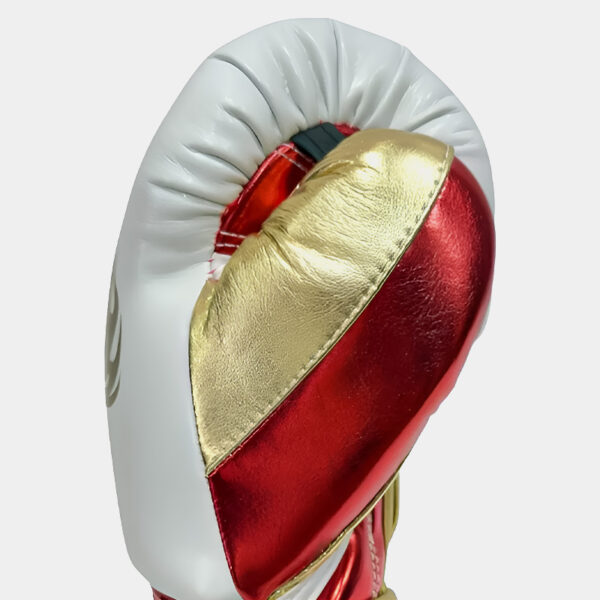 Guantes De Boxeo - Top King Elite (Blanco/Rojo)