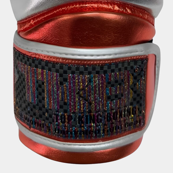 Guantes De Boxeo - Top King Elite (Plateado/Naranja)