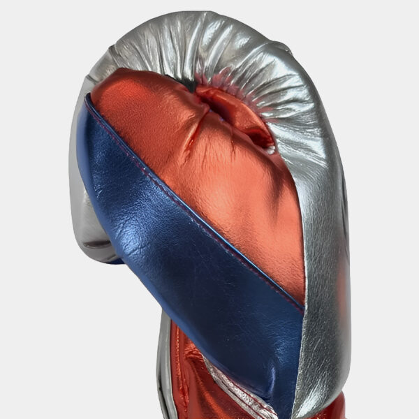 Guantes De Boxeo - Top King Elite (Plateado/Naranja)