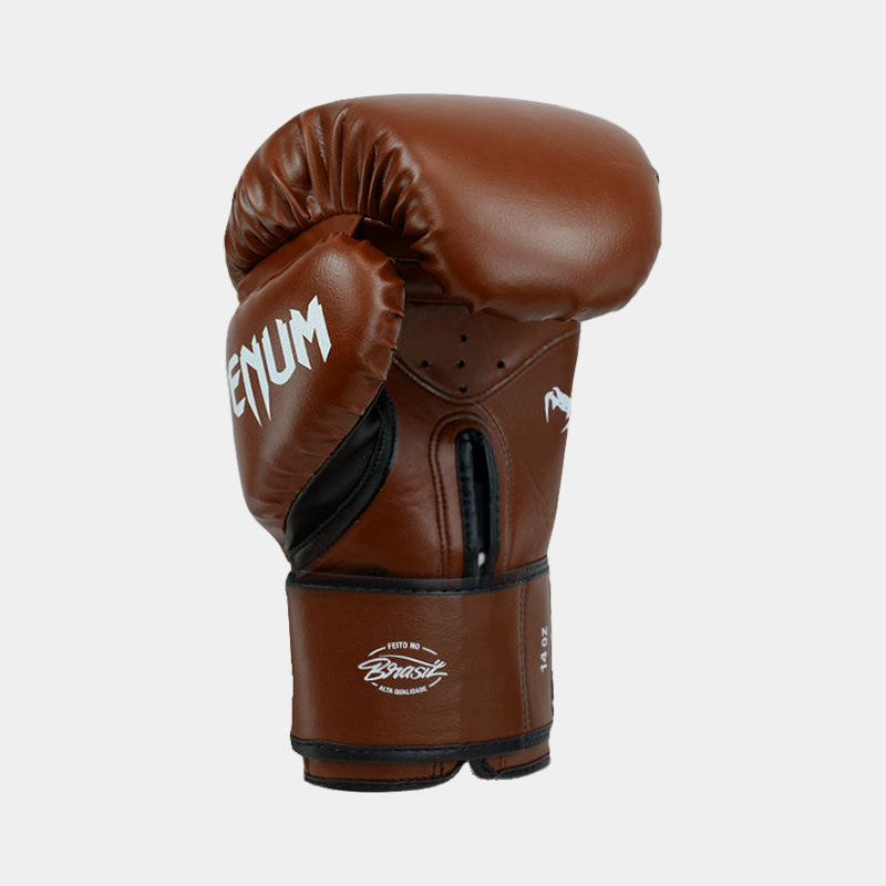 Guantes De Boxeo - Venum Classic Retro (Marron) - Imagen 3