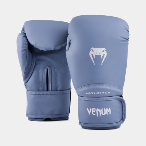Guantes De Boxeo - Venum Contender 1.5 (Gris/Blanco)