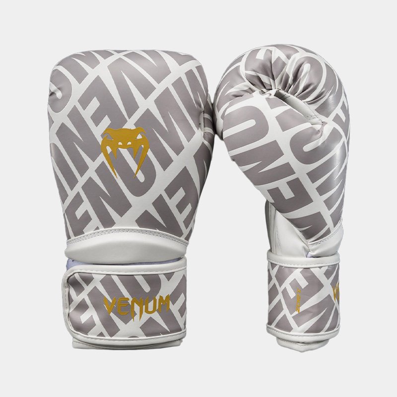 Guantes De Boxeo - Venum Contender 1.5 XT 3D (Blanco/Dorado)