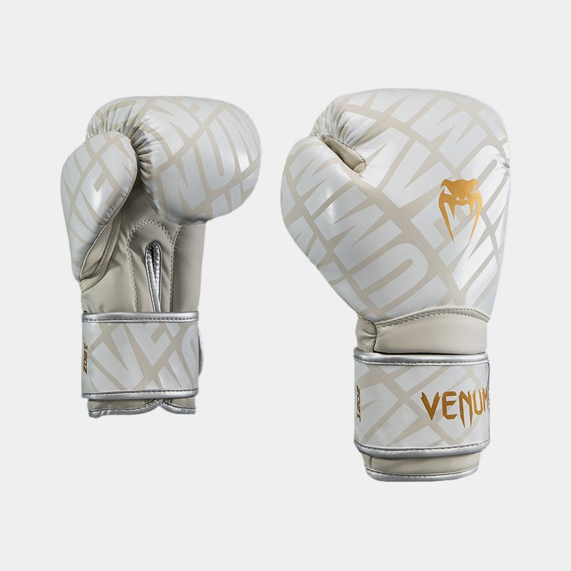 Guantes De Boxeo - Venum Contender 1.5 XT (Beige/Dorado)