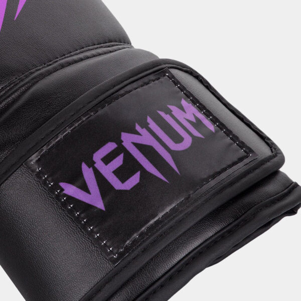 Guantes De Boxeo - Venum Contender (Negro/Violeta)