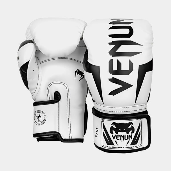 Guantes De Boxeo - Venum Elite (Blanco)
