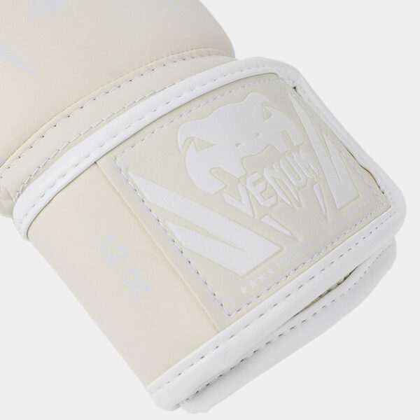 Guantes De Boxeo - Venum Elite (Blanco/Marfil)
