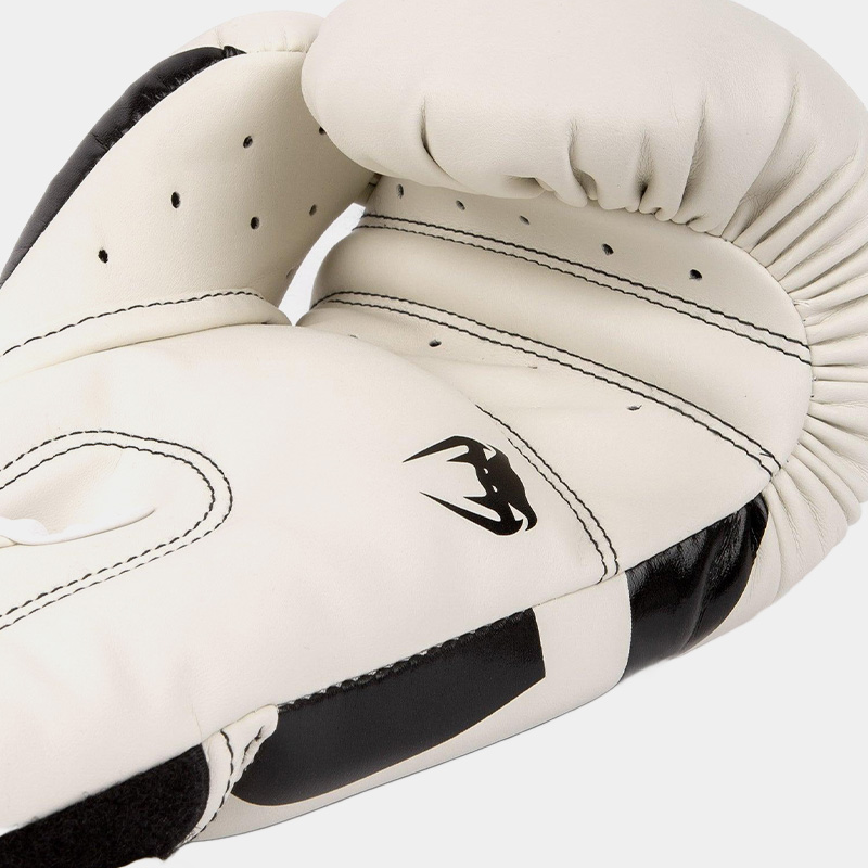 Guantes De Boxeo - Venum Elite (Blanco/Negro)