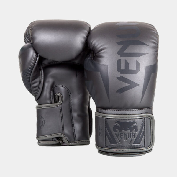 Guantes De Boxeo - Venum Elite (Gris/Plateado)