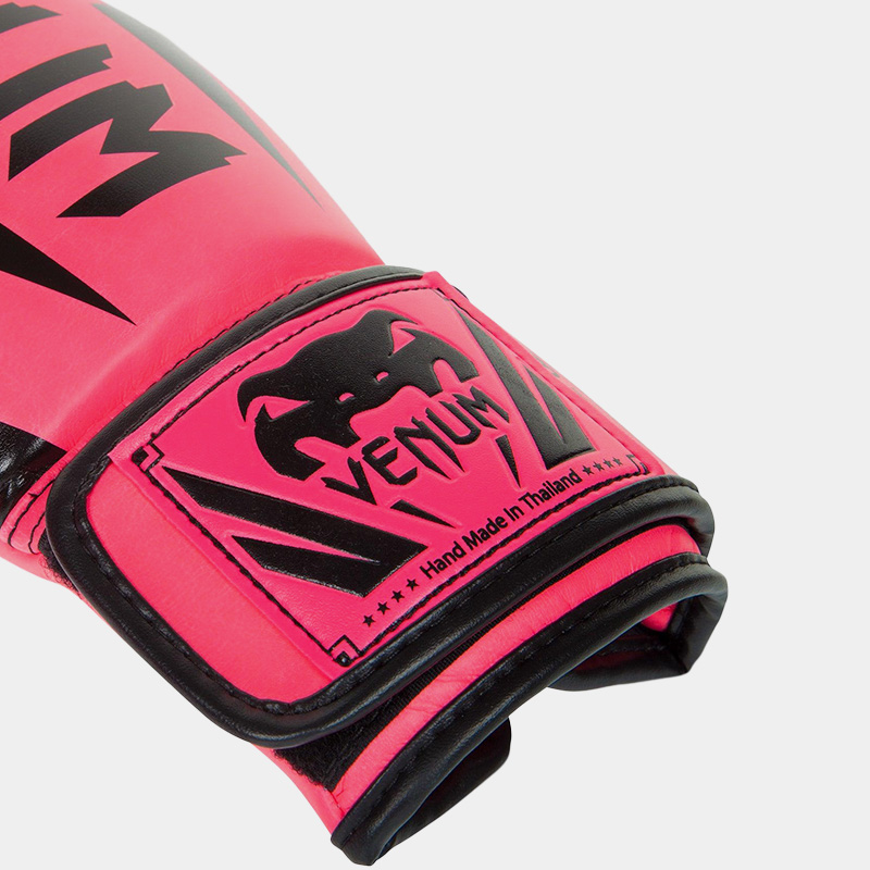 Guantes De Boxeo - Venum Elite (Rosa/Negro)