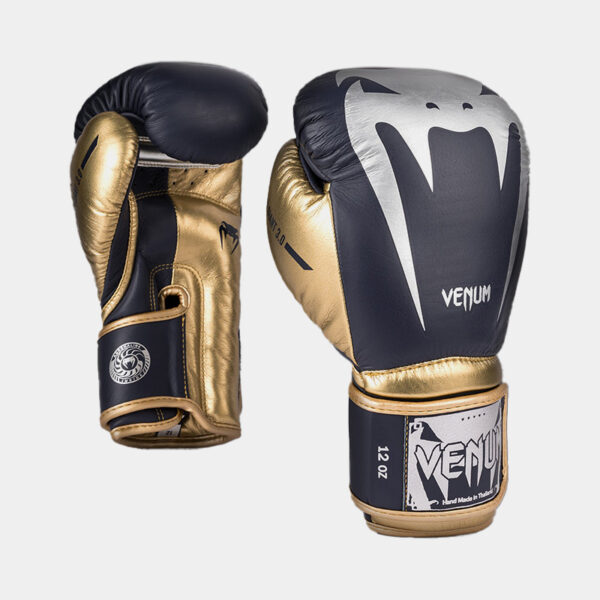 Guantes De Boxeo - Venum Giant 3.0 (Azul/Dorado)