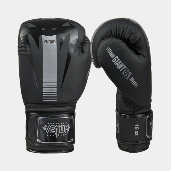 Guantes De Boxeo - Venum Giant Evo Black (Negro)