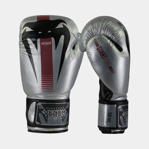 Guantes De Boxeo - Venum Giant Evo Silver (Plateado)