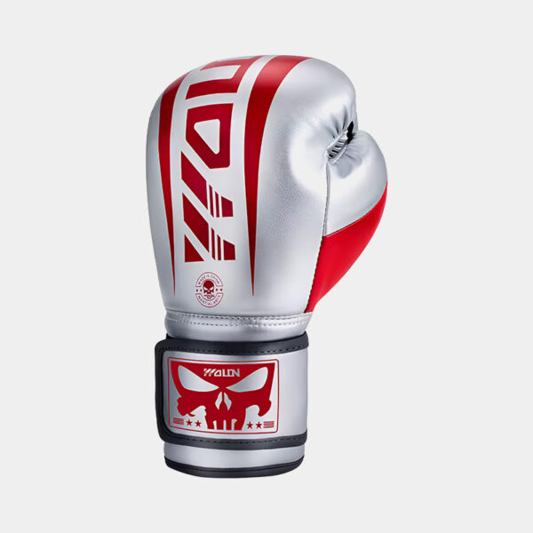 Guantes De Boxeo - Wolon Punisher (Plateado)