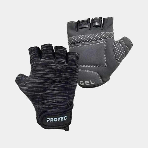 Guantes De Entrenamiento Lycra - Proyec Force (Negro)