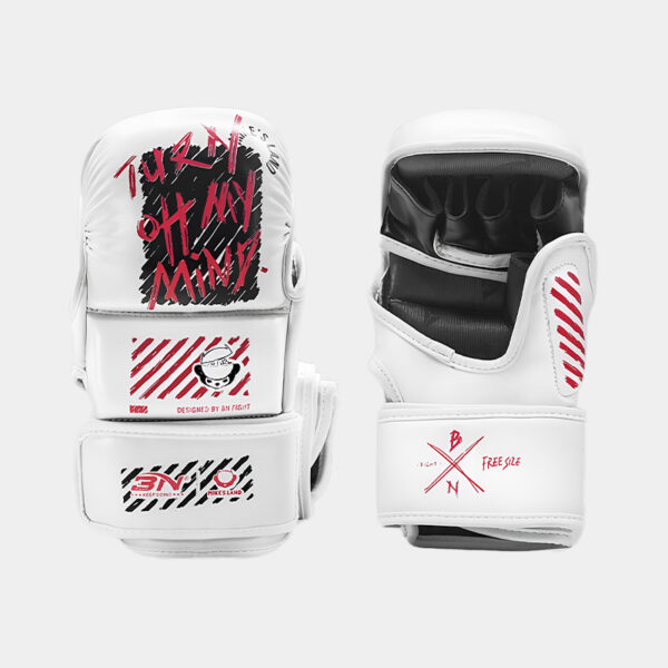 Guantes De MMA - BN Bombita (Blanco)