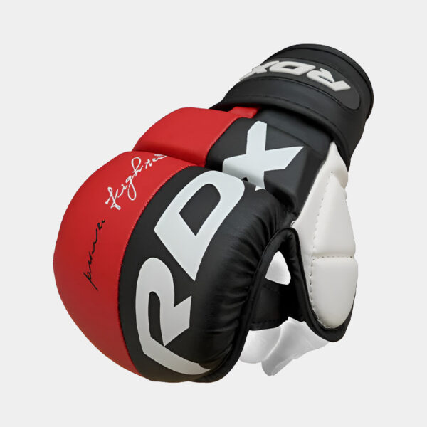 Guantes De MMA Bombita - RDX T6 (Negro/Rojo)