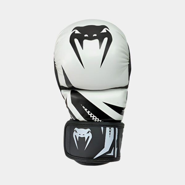 Guantes De MMA Grappling - Venum Challenger 3.0 (Blanco/Negro)