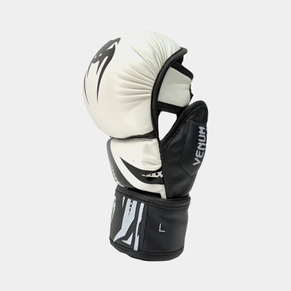 Guantes De MMA Grappling - Venum Challenger 3.0 (Blanco/Negro)