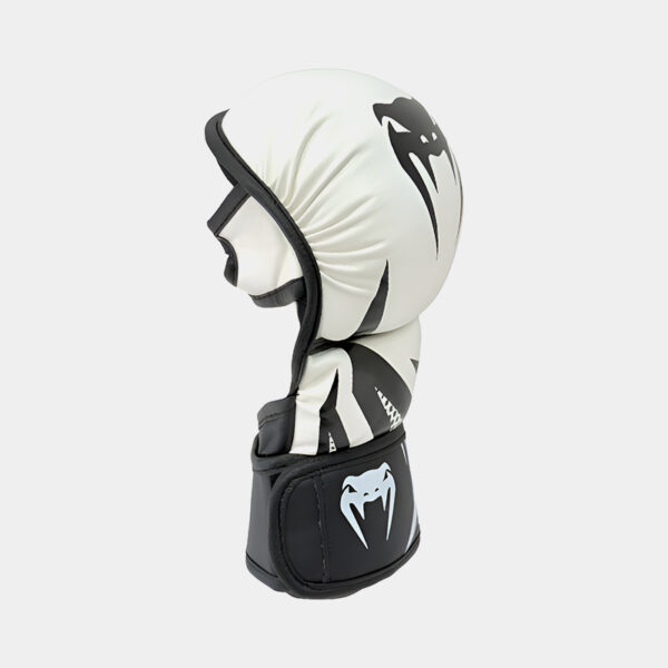 Guantes De MMA Grappling - Venum Challenger 3.0 (Blanco/Negro)