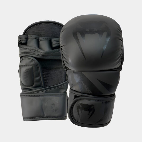 Guantes De MMA Grappling - Venum Challenger 3.0 (Negro)