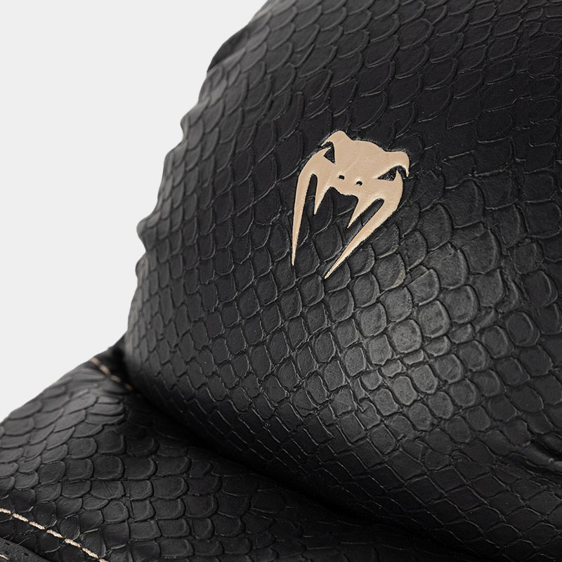 Guantes De MMA Grappling - Venum Impact Evo Escamas (Negro)