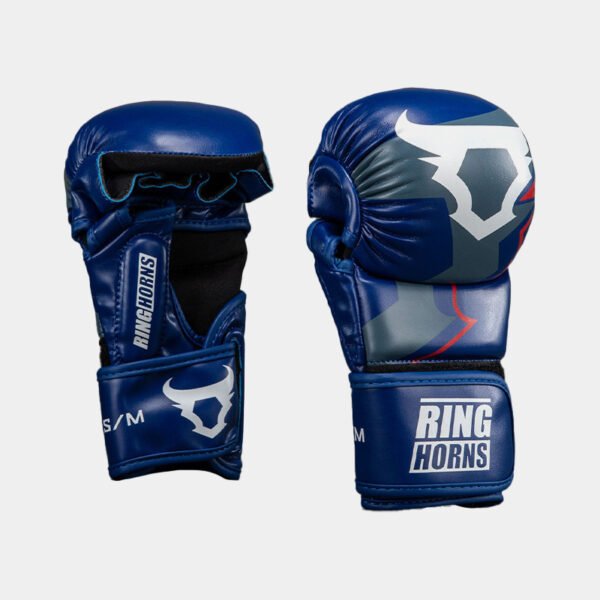 Guantes De MMA - Ringhorns Charger by Venum (Azul/Rojo)