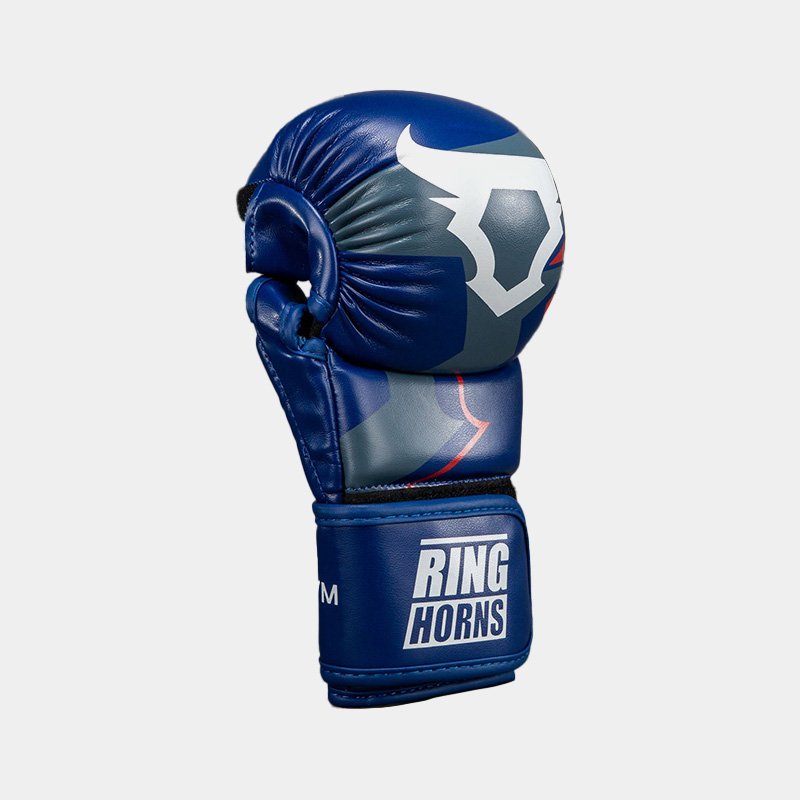 Guantes De MMA - Ringhorns Charger by Venum (Azul/Rojo)