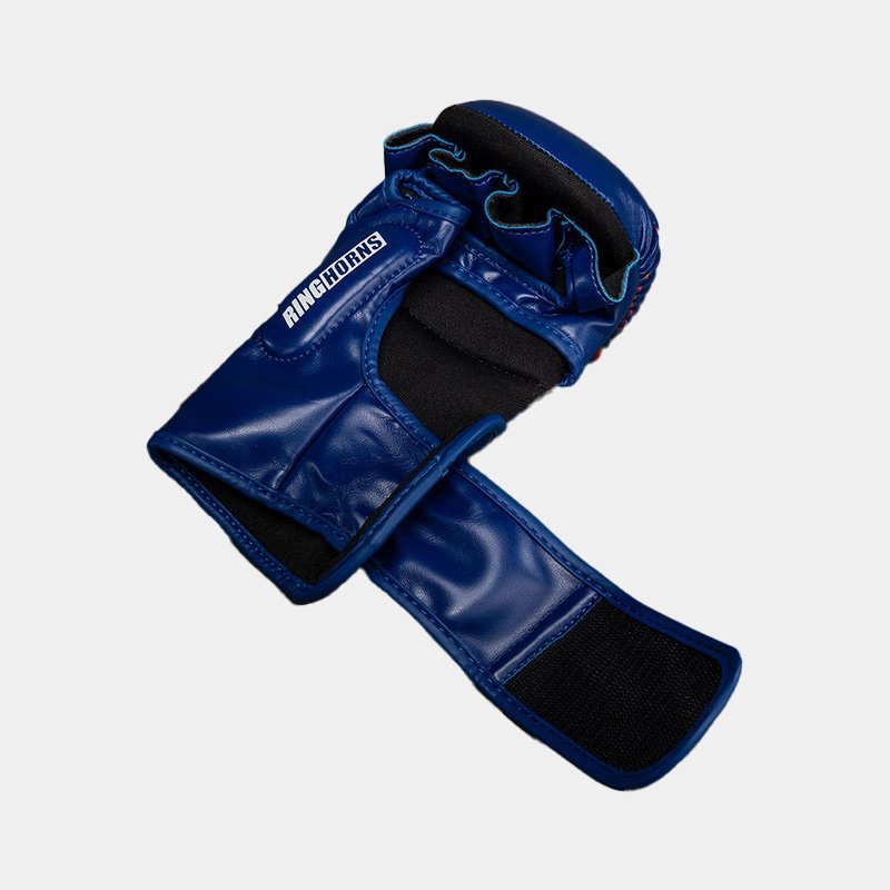 Guantes De MMA - Ringhorns Charger by Venum (Azul/Rojo)