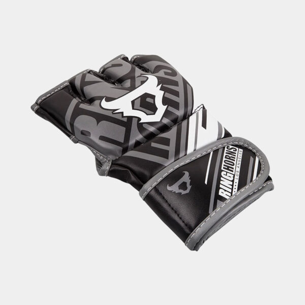 Guantes De MMA - Venum Ringhorns Nitro (Negro/Gris)