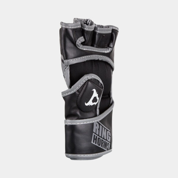 Guantes De MMA - Venum Ringhorns Nitro (Negro/Gris)