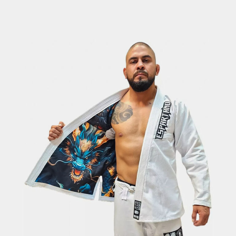 Kimono Jiu-Jitsu Dumau Gatsby Collection – Veste Homme A3, Dragon Bleu