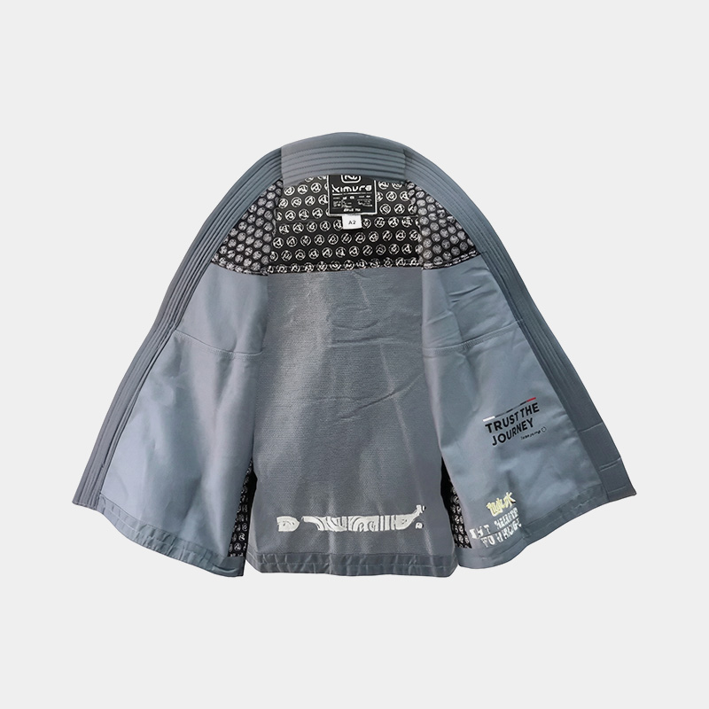 Kimono Gi Jiu Jitsu - Kimura Journey Bjj (Gris Acero) - Imagen 4
