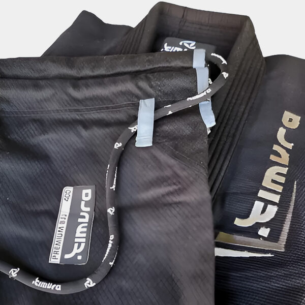 Kimono Gi Jiu Jitsu - Kimura Ripstop Bjj (Negro) - Imagen 6
