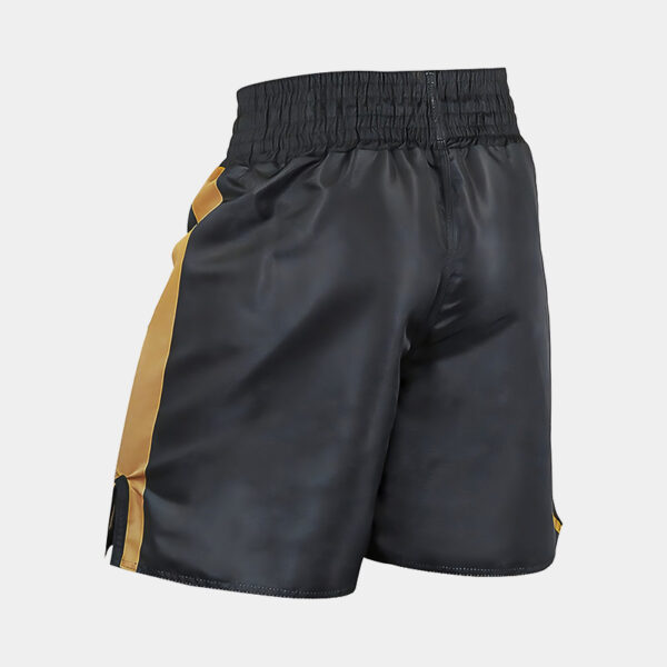 Pantalón De Boxeo - Venum Logo Performance (Negro/Dorado)