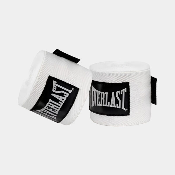 Par De Vendas De Boxeo 3mts - Everlast (Blanco)