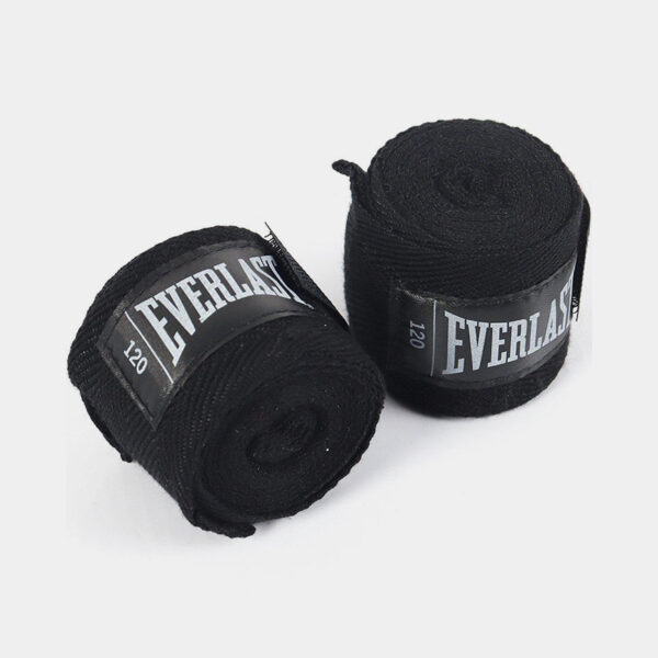 Par De Vendas De Boxeo 3mts - Everlast (Negro)