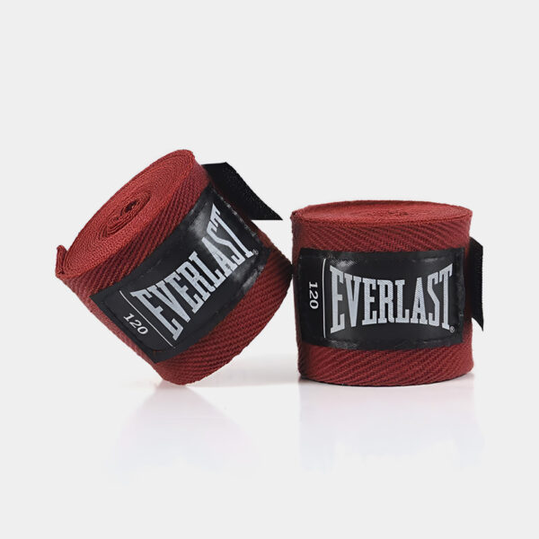 Par De Vendas De Boxeo 3mts - Everlast (Rojo)