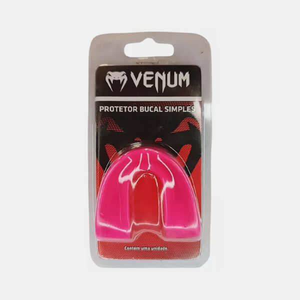 Protector Bucal Simple Adulto - Venum (Fucsia)