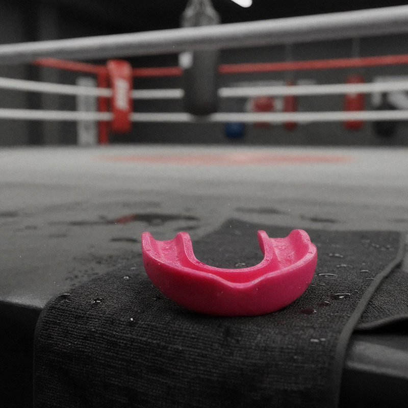 Protector Bucal Termo Moldeable - Fight Blow (Fucsia/Negro) - Imagen 5