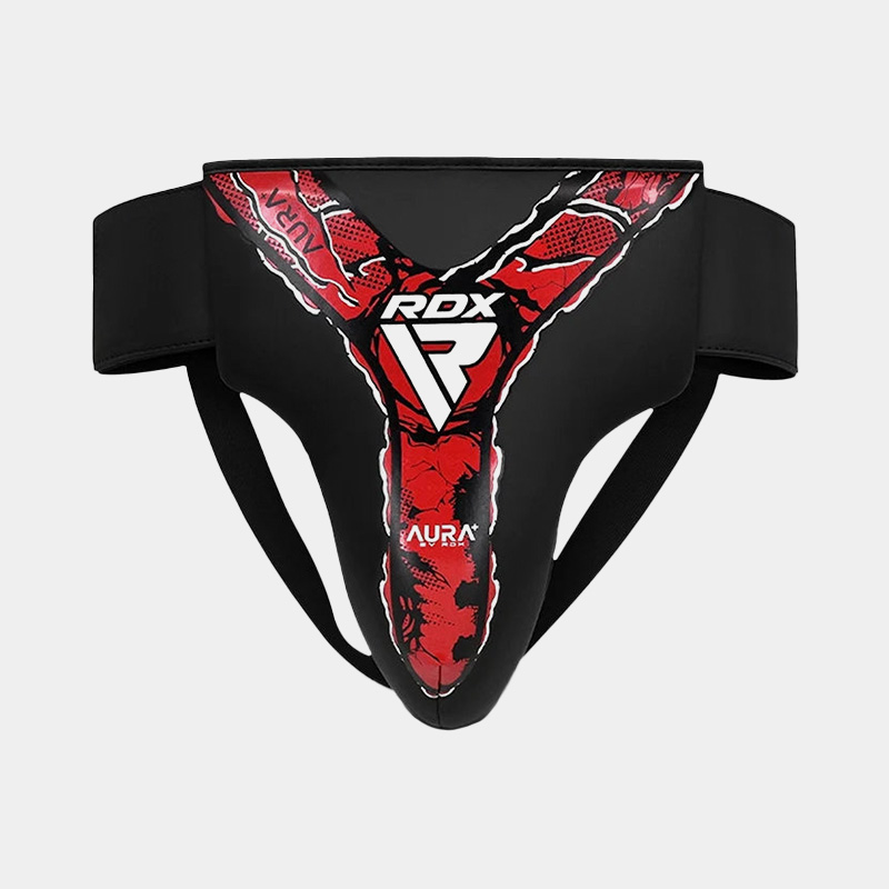 Protector Inguinal - RDX F-17 (Negro/Rojo)