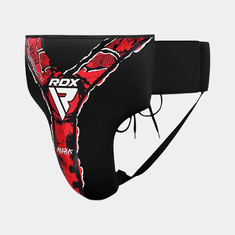 Protector Inguinal - RDX F-17 (Negro/Rojo)