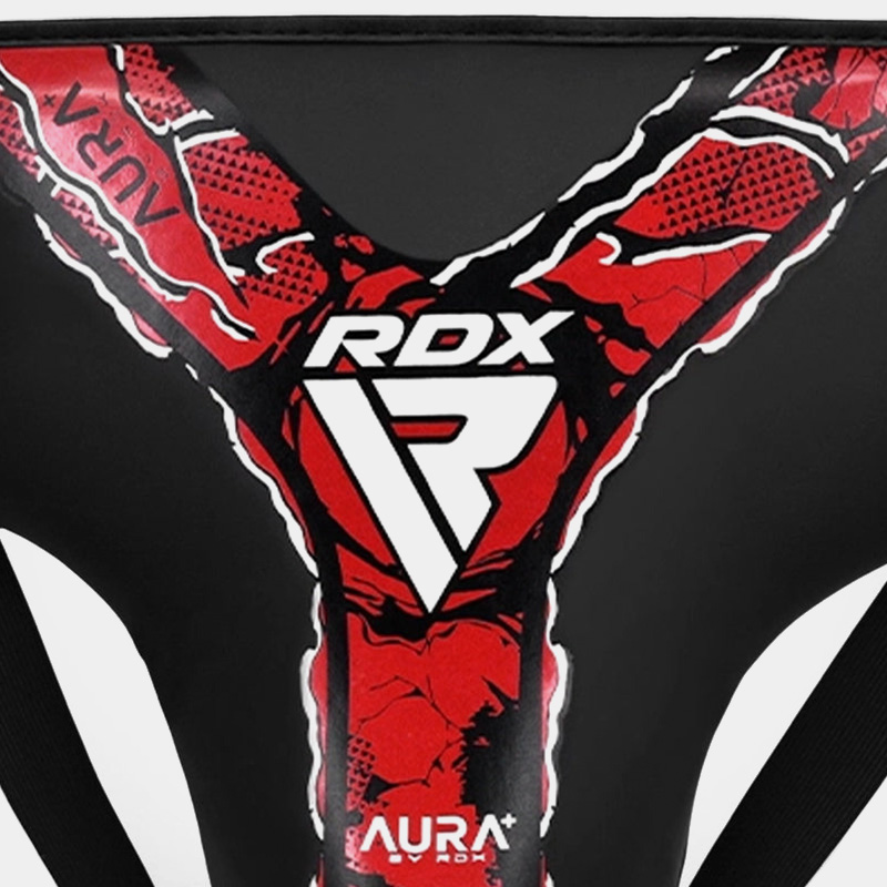 Protector Inguinal - RDX F-17 (Negro/Rojo)