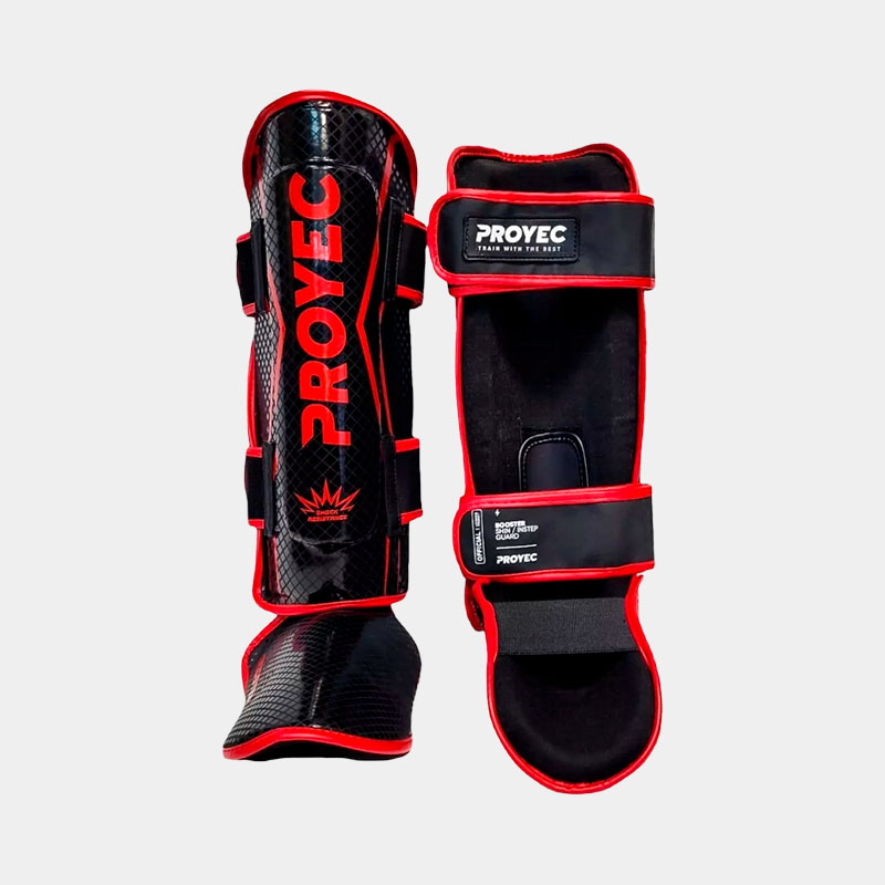 Protectores Tibiales Proyec Empeine + Tibial Kick Boxing Mma